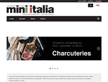 Tablet Screenshot of miniitalia.ca